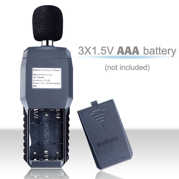 Tilswall Decibel Meter, Digital Sound Level Meter Portable SPL Meter