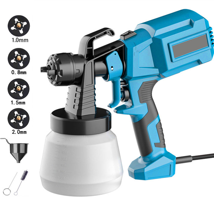 Tilswall Paint Gun 400W HVLP Power with 1000ML Large Capacity Container