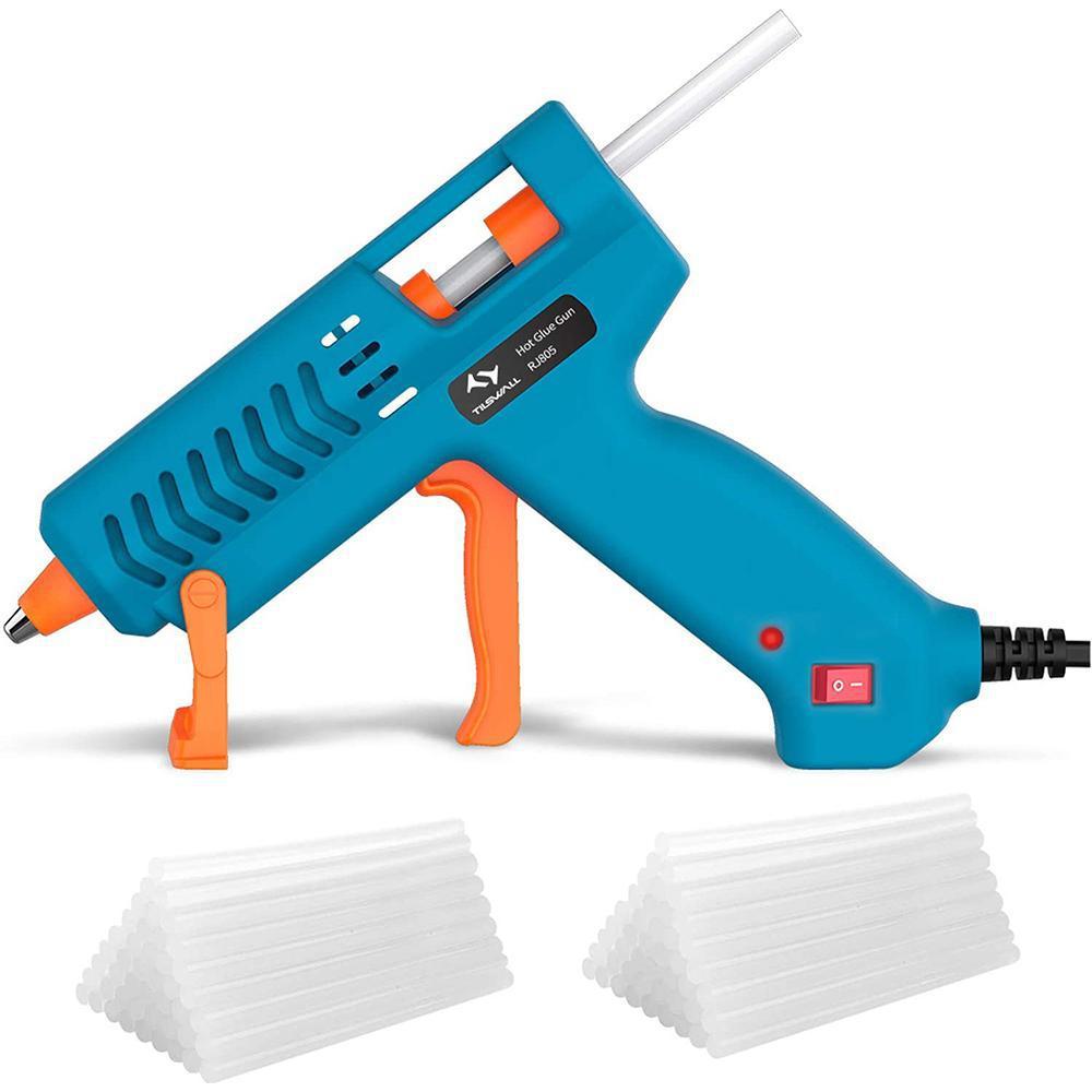 Tilswall Cordless Hot Glue Gun,4V Fast Preheating, Glue Gun Kit with 20pcs  Glue Sticks(20x14mm), 2000mAh Usb-c Rechargeable, Suitable for DIY Craft