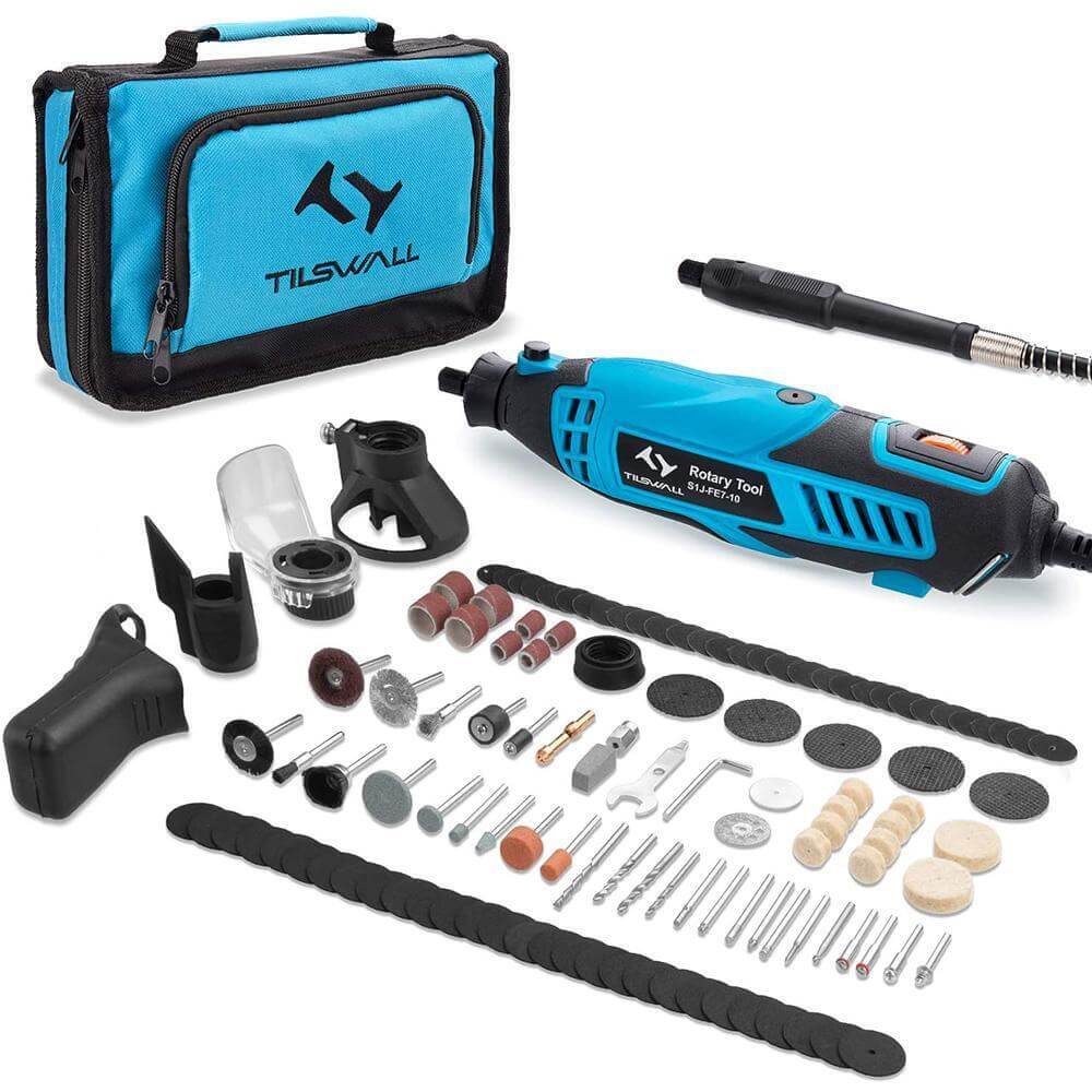 Trades Pro Rotary Tool & Accessory Set, 36-Piece, 18515